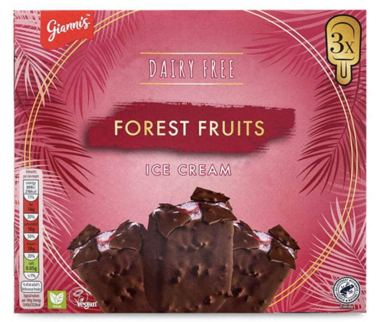 Gianni's Dairy Free Ice Cream Aldi Dairy Free Daisy