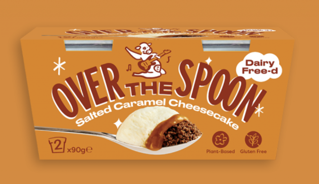 Over The Spoon Salted Caramel Cheesecake At Tesco Dairy Free Daisy